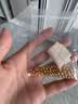 喜上眉梢足金999重工古法金珠散珠3D硬金光面磨砂黄金转运珠圣诞节礼物女 2g【4mm重版光珠十颗】 实拍图