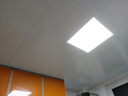 美的（Midea）集成吊顶铝扣板300x300厨房卫生间吊顶天花板上门包安装材料全套 【5㎡-含辅料】30*30亚白 实拍图