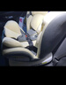 Heekin德国 儿童安全座椅汽车用0-4-12岁婴儿宝宝360度旋转ISOFIX硬接口 尊享灰(遮阳棚+上拉带+侧保护) 实拍图