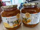 蜂蜜柚子茶1kg*2罐 韩国进口果酱 冲调饮品节日礼品 类目TOP 0脂 实拍图