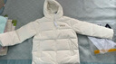 斐乐FILA情侣连帽羽绒服女2025冬连帽RGB多彩羽绒防风防泼水外套男 云菇白-WT 2XL 185/104A/XXL 实拍图