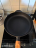 典匠铸铁煎锅平底锅24cm聚油煎锅加厚无涂层生铁锅家用烙饼早餐煎蛋锅 实拍图