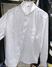 商务免烫白色长袖衬衫男新款工装纯色衬衫加肥加大码胖子男士衬衣 白色(精品大码) 长袖 7XL /46(200-220斤) 实拍图