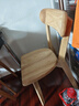 树浩实木椅子靠背餐椅家用餐桌椅餐厅吃饭凳子休闲椅原木路易斯书桌椅 实拍图