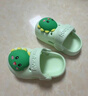 牧童儿童拖鞋夏男宝宝洞洞鞋软底女童卡通洗澡婴幼儿家居鞋奶龙绿130 实拍图