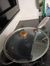 康巴赫铁锅有钛炒锅炒菜锅不粘锅32cm防锈家用明火燃气灶通用 实拍图