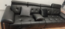 酷比得劳伦斯意式真皮沙发现代简约客厅沙发小户型家用轻奢直排皮沙发 【3M】-直排四人位 【360°全真皮】2.6mm进口真皮 实拍图