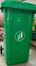 科力邦（Kelibang) 户外垃圾桶 大号加厚120L商用塑料环卫垃圾桶带盖轮工业小区物业翻盖果皮箱 绿色 单个 实拍图