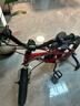 优贝（RoyalBaby）儿童自行车男女镁合金单车 月亮系列3-5岁 宇航员14寸 红色 实拍图