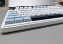 珂芝（KZZI）K75V2三模客制化机械键盘无线蓝牙有线电竞游戏家用办公82键RGB光PBT键帽Gasket莱茵蓝莓静音轴 实拍图