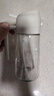 双枪油壶喷油壶 倒油喷油一体食用油玻璃油壶厨房家用不挂油 奶油白 实拍图