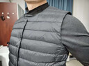 鸭鸭（YAYA）反季羽绒服男冬季轻薄羽绒背心内穿马夹男士保暖内胆薄款马甲KX 黑色 XL /180 实拍图