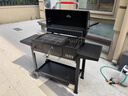 FIREPLUS户外别墅庭院烧烤炉大号家用美式焖烤烟熏烤肉架花园烧烤台套装 99%选麦迪逊烤炉+工具箱+电动烤支+铸铁烤板 实拍图