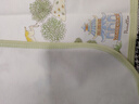 全棉时代婴儿针织复合隔尿垫纯棉可洗防水透气床单加大 灵风寻意90×70cm 实拍图