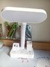 苏士赫尔摩【笔筒式三合一】LED台灯+插座+数显时钟遥控款学生台灯 USB+TYPE-C 2位1.8米 宿舍书房卧室适用 实拍图