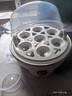 煮蛋器蒸蛋器电蒸锅小型炖蒸煮一体小蒸锅煎蛋锅小型蒸煮鸡蛋神器家用宿舍电煎锅小电器小电锅 单层 【带量杯】 实拍图