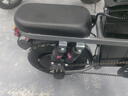 普莱德新国标折叠电动自行车 超长续航电动车 铝合金代驾车 锂电池助力男女通用成人电瓶车 代步电单车 旗舰-12减震-进囗级40A-纯电续航约120km 实拍图