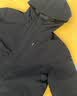 安踏排骨羽绒服丨轻薄短款连帽羽绒服男秋冬季款保暖棉服夹克运动上衣 【排骨羽绒】XL码充绒59g|基础黑-3 85%绒子含量 XL /(180) 适合150-160斤 实拍图