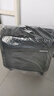 汉客万向轮拉杆箱男女商务旅行箱小行李箱子登机箱密码箱16英寸黑色 实拍图