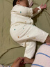 贝瑞加（Babyprints）新生儿连体衣初生男女宝宝夹棉哈衣加厚保暖护肚爬服柔软 企鹅52 实拍图