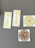 泰山天御阁天官赐福门贴隐形金属贴自粘门对门五帝钱吉祥结挂件入户门对电梯 大门对邻居门-天官赐福+天官赐福 实拍图