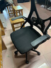 舒客艺家 电脑椅办公椅职员网椅转椅会议椅子家用电脑靠背椅休闲椅培训椅 钜惠【169学习椅】黑框黑网-海绵款 实拍图