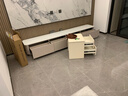 全友家居现代简约电视柜客厅储物柜钢化玻璃台面靠墙落地桌子政府补贴 实拍图