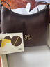 OMI欧米真皮hobo包腋下包单肩托特包包女斜挎包简约百搭轻奢黑色通勤 乌木棕 实拍图