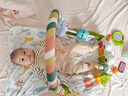 婴儿玩具0-1岁健身架婴儿脚踏钢琴新生儿礼盒宝宝用品3-6个月摇铃床铃故事机幼儿早教男孩女孩周岁礼物 青草绿【护栏+摇铃+挂件+早教投影机】 实拍图