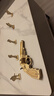 若客（ROKR）左轮手枪 玩具枪积木枪手工diy木质拼装模型皮筋枪男孩生日礼物 实拍图