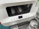 科勒（KOHLER）台式洗碗机母婴级高温除菌热风烘干洗消一体洗果蔬家用免安装 小型洗碗机家用全自动39843T-NA 实拍图