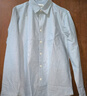 BLACKMONDAY纯棉牛津纺长袖衬衫男全棉抗皱免烫纯色男士商务休闲衬衣 实拍图