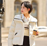 森马（Semir）轻松羽绒|羽绒服女宽松连帽面包服冬防泼水防风外套101724113045 实拍图
