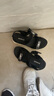 回力凉鞋女户外休闲运动拖鞋学生百搭透气沙滩鞋WSL(WZ)-0297黑色 38 实拍图