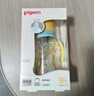 贝亲（Pigeon）自然成长翻盖直饮吸管 大童奶瓶330ml 马戏团 18月+ AA279 实拍图