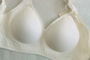 猫人10A抑菌无痕内衣女士冰丝无钢圈文胸聚拢上托防下垂性感薄胸罩L 实拍图