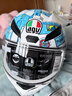 AGV K1S头盔K1摩托车机车全盔四季通用全覆式跑盔男女广角通风透气3C K1S-ROSSI WIN TEST 2017 XL（适合59-61头围） 实拍图