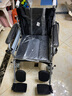 怡辉（YIHUI）轮椅瘫痪老人专用出行轻便折叠可躺带坐便器可大小便扶手可掀YY02 实拍图