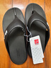 回力（Warrior）拖鞋男女夏季软底人字拖简约百搭休闲情侣凉鞋 0268 黑色 42-43 实拍图