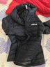 阿迪达斯 （adidas）男装冬季立领保暖户外休闲运动羽绒服 XL 黑色 实拍图