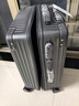 梵地亚行李箱小型登机箱男出差短途女旅行拉杆箱密码皮箱杯架灰色20英寸 实拍图