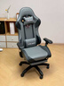 南皇电竞椅游戏椅子电脑椅人体工学椅可躺久坐舒服力学椅宿舍休闲办公 5代按摩款-纳帕魅影灰-4级气杆-搁脚-6D扶手乳胶坐垫 155-180度(含) 可旋转可升降扶手 -尼龙脚 实拍图