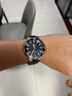 豪利时（ORIS）【官方旗舰】AQUIS DATE潜水系列绿水鬼瑞表机械表男士手表腕表 73377664135RS-蓝盘胶带 41.5mm 实拍图