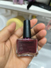 CandyMoyo健康0毒水性指甲油美甲持久显白不可撕拉无需照灯CMS394 安可拉红 实拍图