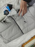 骆驼火山羽绒服男女款城市轻户外加厚防寒面包服冬季外套 浅烟灰 L 实拍图