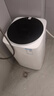 美的（Midea）迷你洗衣机 MB30VH36E 3KG婴儿小型儿童内衣洗衣机 全自动波轮 高温煮洗 除菌除螨宿舍 以旧换新 实拍图
