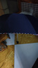 天堂 加大雨伞三折 晴雨两用商务伞经典格纹10骨大雨伞男女 藏青 实拍图