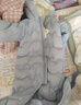 巴拉巴拉童装婴儿连体衣轻薄羽绒服宝宝衣服2025冬装抱衣爬服男童女童萌趣 蓝色小熊-白鸭绒 100 cm-充绒量53g 实拍图