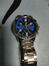 新款手表男士石英潮流商务钢带腕表 时尚蓝水鬼 实拍图