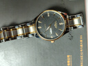 冠琴（GUANQIN）手表男士全自动机械表瑞士品质防水夜光精钢双日历学生多功能腕表 钢带间金黑面（SY款） 实拍图